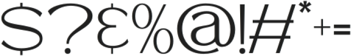 Nefertari-Regular otf (400) Font OTHER CHARS