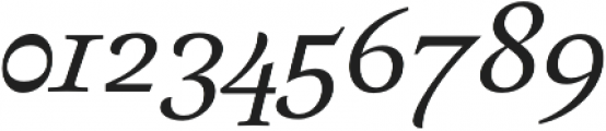 Neftali Pro Thin Italic otf (100) Font OTHER CHARS