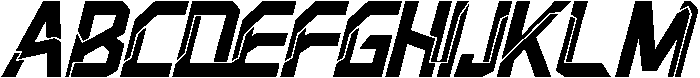 Negative Radiation Medium Italic otf (500) FONT