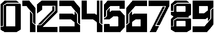 Negative Radiation Medium otf (500) Font OTHER CHARS