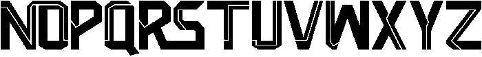 Negative Radiation Medium otf (500) Font UPPERCASE