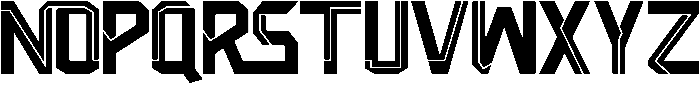Negative Radiation Medium otf (500) Font LOWERCASE