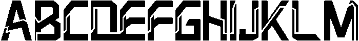 Negative Radiation Regular otf (400) Font