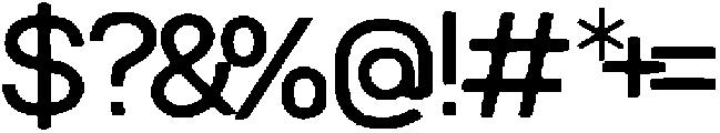 Negici ttf (400) Font OTHER CHARS