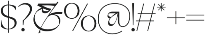 Negkomis Regular otf (400) Font OTHER CHARS