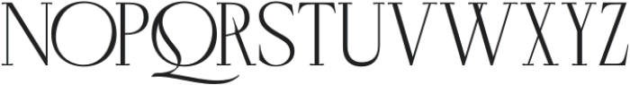 Negkomis Regular otf (400) Font UPPERCASE