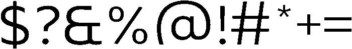 Neira Regular otf (400) Font OTHER CHARS