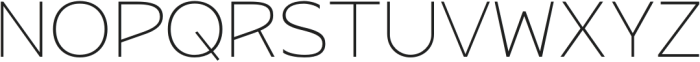 Neira Thin otf (100) Font UPPERCASE