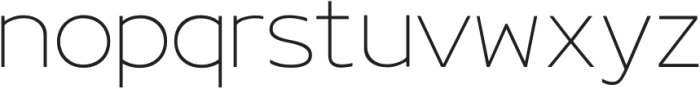 Neira Thin otf (100) Font LOWERCASE