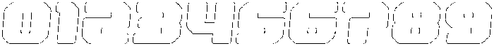Neisson Circular Outline Italic otf (400) Font OTHER CHARS