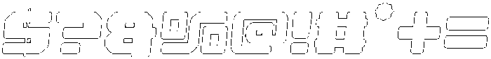 Neisson Circular Outline Italic otf (400) Font OTHER CHARS