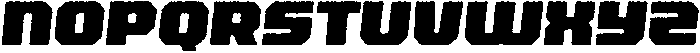 Neisson Eroded Italic otf (400) Font LOWERCASE