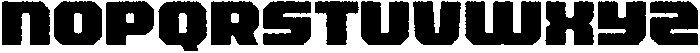 Neisson Eroded otf (400) Font LOWERCASE