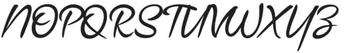 Neizon Script Regular otf (400) Font UPPERCASE