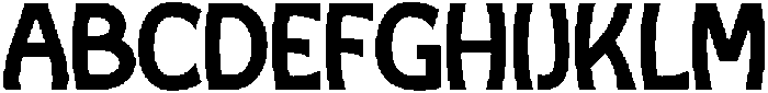 Nekoch otf (400) Font UPPERCASE