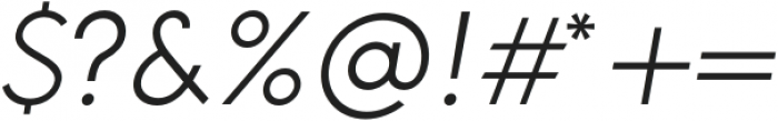 Nela Sans Regular Italic otf (400) Font OTHER CHARS