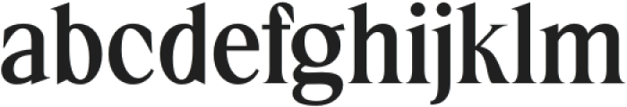 Nelington Regular otf (400) Font LOWERCASE