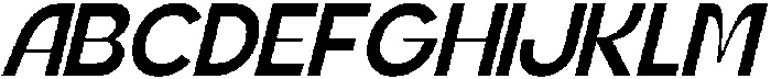 Nemilar Italic otf (400) Font UPPERCASE