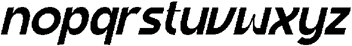 Nemilar Italic otf (400) Font LOWERCASE