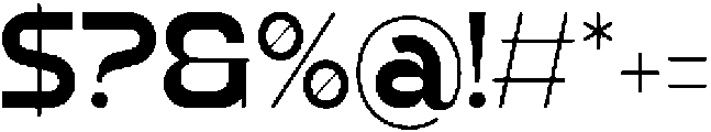 Nemilar otf (400) Font OTHER CHARS