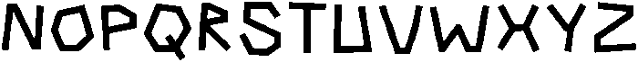 Nemos Regular otf (400) Font UPPERCASE
