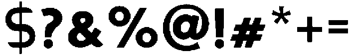 Nemuz Regular otf (400) Font OTHER CHARS