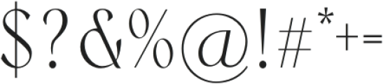 Neo Saphion Light otf (300) Font OTHER CHARS