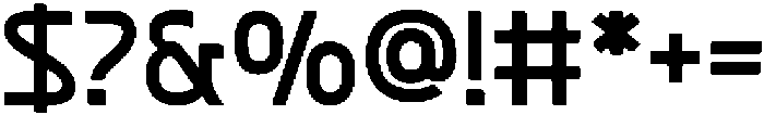 Neo Vector Regular otf (400) Font OTHER CHARS