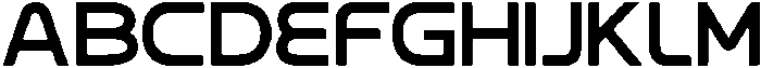 Neo Vector Regular otf (400) Font UPPERCASE