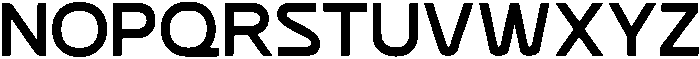 Neo Vector Regular otf (400) Font UPPERCASE