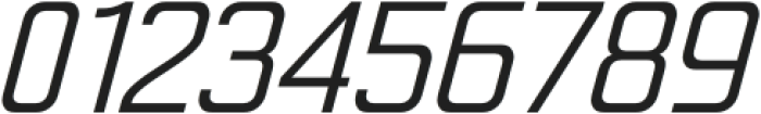 NeoStrada-Italic otf (400) Font OTHER CHARS