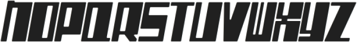 Neobust Oblique otf (400) Font UPPERCASE