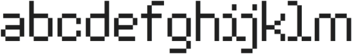 NeoflocBasic-Bold otf (700) Font LOWERCASE