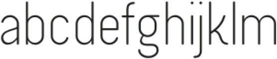 Neogloss Light otf (300) Font LOWERCASE