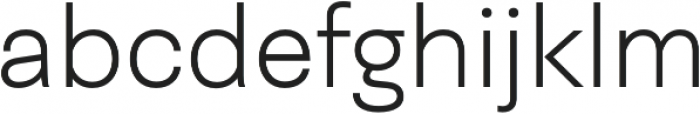 Neogrotesk Pro UltLight otf (300) Font LOWERCASE