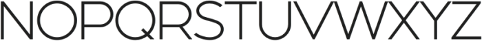 Neokurat Light otf (300) Font UPPERCASE