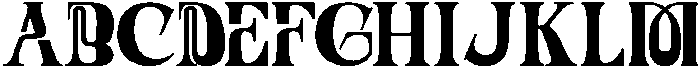 Neolost Black otf (900) Font UPPERCASE