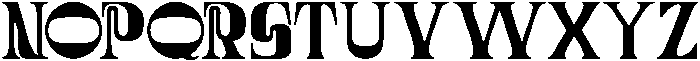 Neolost Black otf (900) Font UPPERCASE