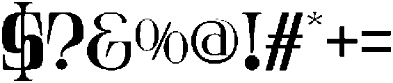 Neolost Bold otf (700) Font OTHER CHARS