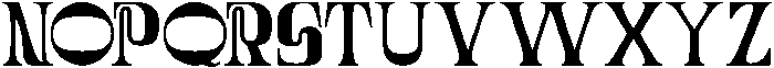 Neolost Bold otf (700) Font LOWERCASE