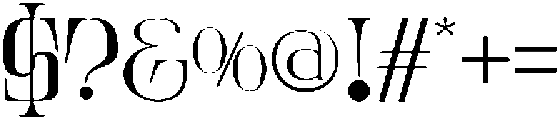 Neolost Light otf (300) Font OTHER CHARS