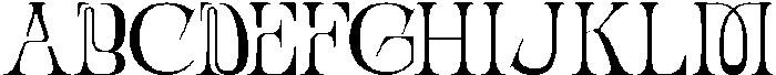 Neolost Light otf (300) Font UPPERCASE