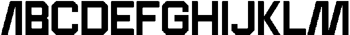 Neomax Regular otf (400) Font UPPERCASE