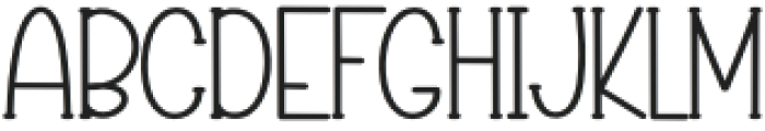 Neon Day Regular otf (400) Font LOWERCASE