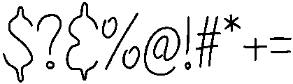 Neon Light Regular otf (300) Font OTHER CHARS