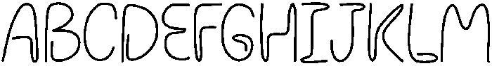 Neon Light Regular otf (300) Font UPPERCASE