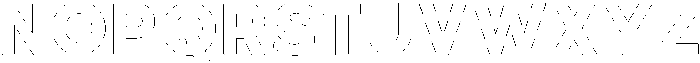 Neon Outline otf (400) Font UPPERCASE