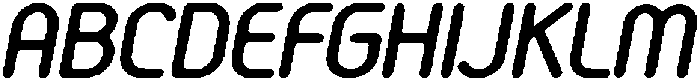 Neon Pulse Regular otf (400) Font UPPERCASE