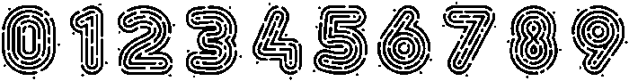 Neon Regular otf (400) Font OTHER CHARS