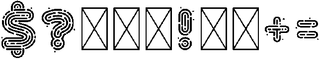 Neon Regular otf (400) Font OTHER CHARS